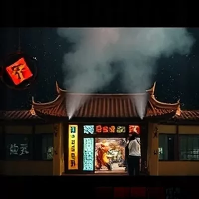 声音设计师面对多轨音频波形的工作桌面