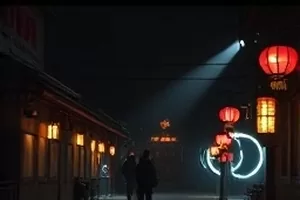 雨天窗边一把吉他靠在墙上的静谧画面